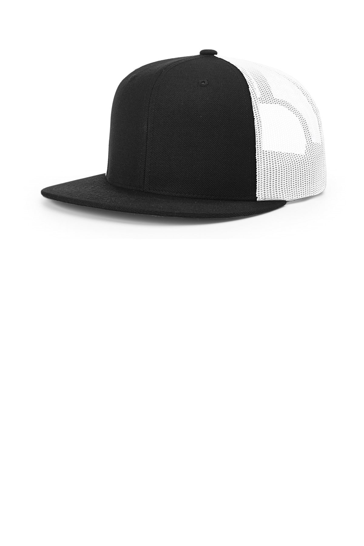 Custom Embroidery or DTF Print - Richardson Acrylic-Wool Blend Flatbill Trucker 511