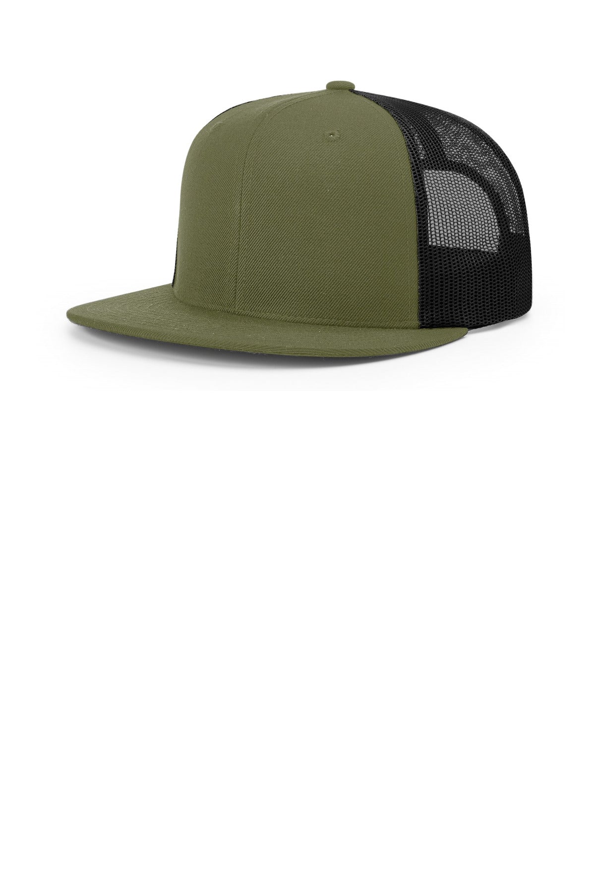 Custom Embroidery or DTF Print - Richardson Acrylic-Wool Blend Flatbill Trucker 511