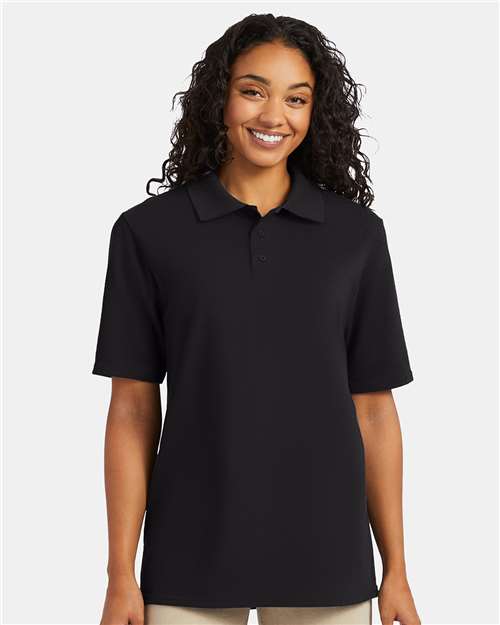 Custom Embroidered - Hanes - Men's Piqué Polo - 055P