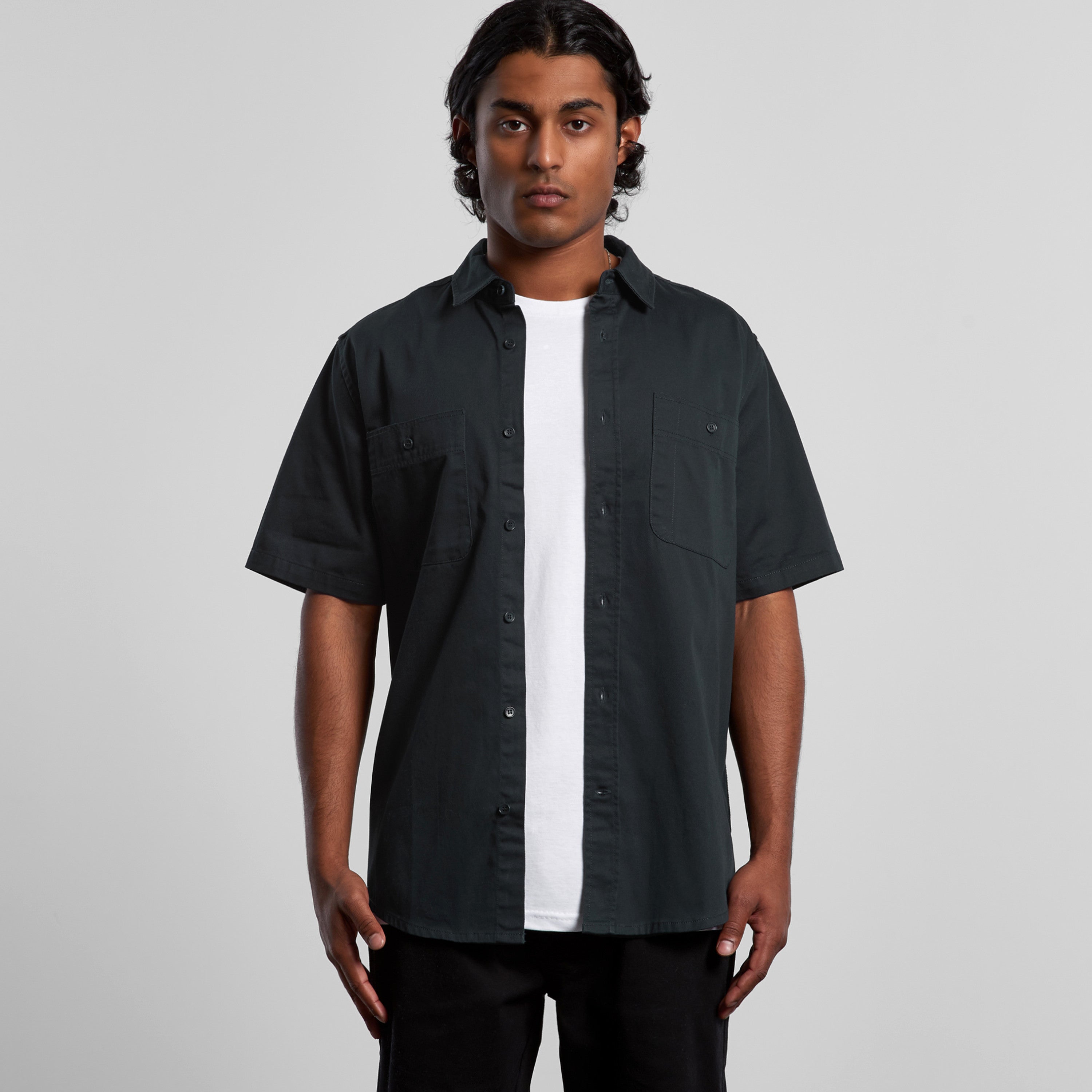 MENS WORK S/S SHIRT - 5421