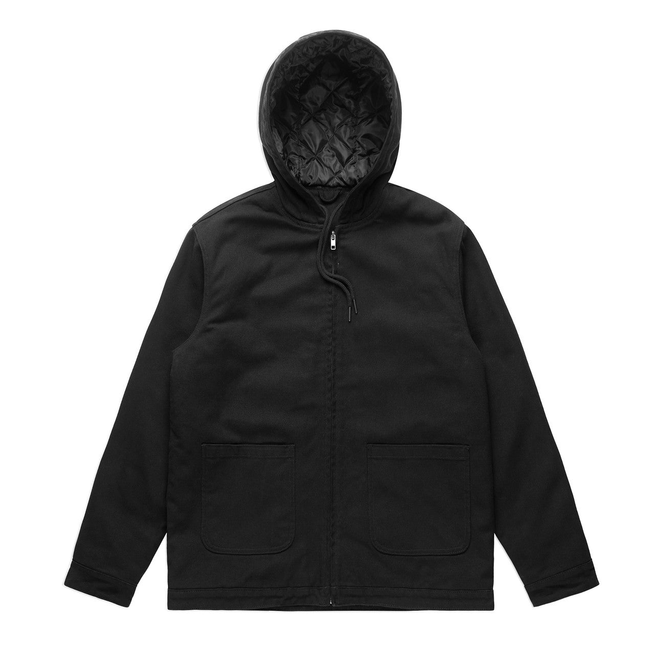 Custom Embroidered or DTF Printed - Canvas Hooded Jacket | 5529