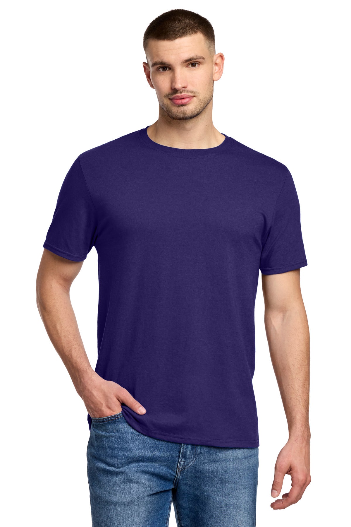 Custom Embroidery or DTF Print - Jerzees ® Premium Blend Ring Spun T-Shirt 560M