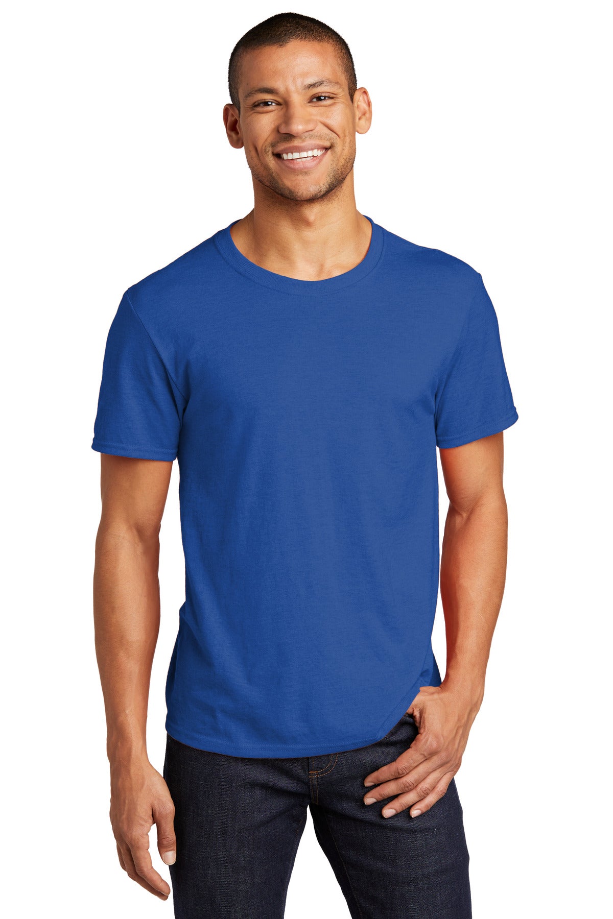 Custom Embroidered or DTF Printed - Jerzees® Premium Blend Ring Spun T-Shirt 560M