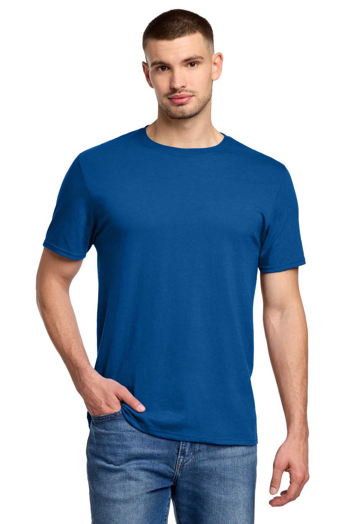 Custom Embroidery or DTF Print - Jerzees ® Premium Blend Ring Spun T-Shirt 560M