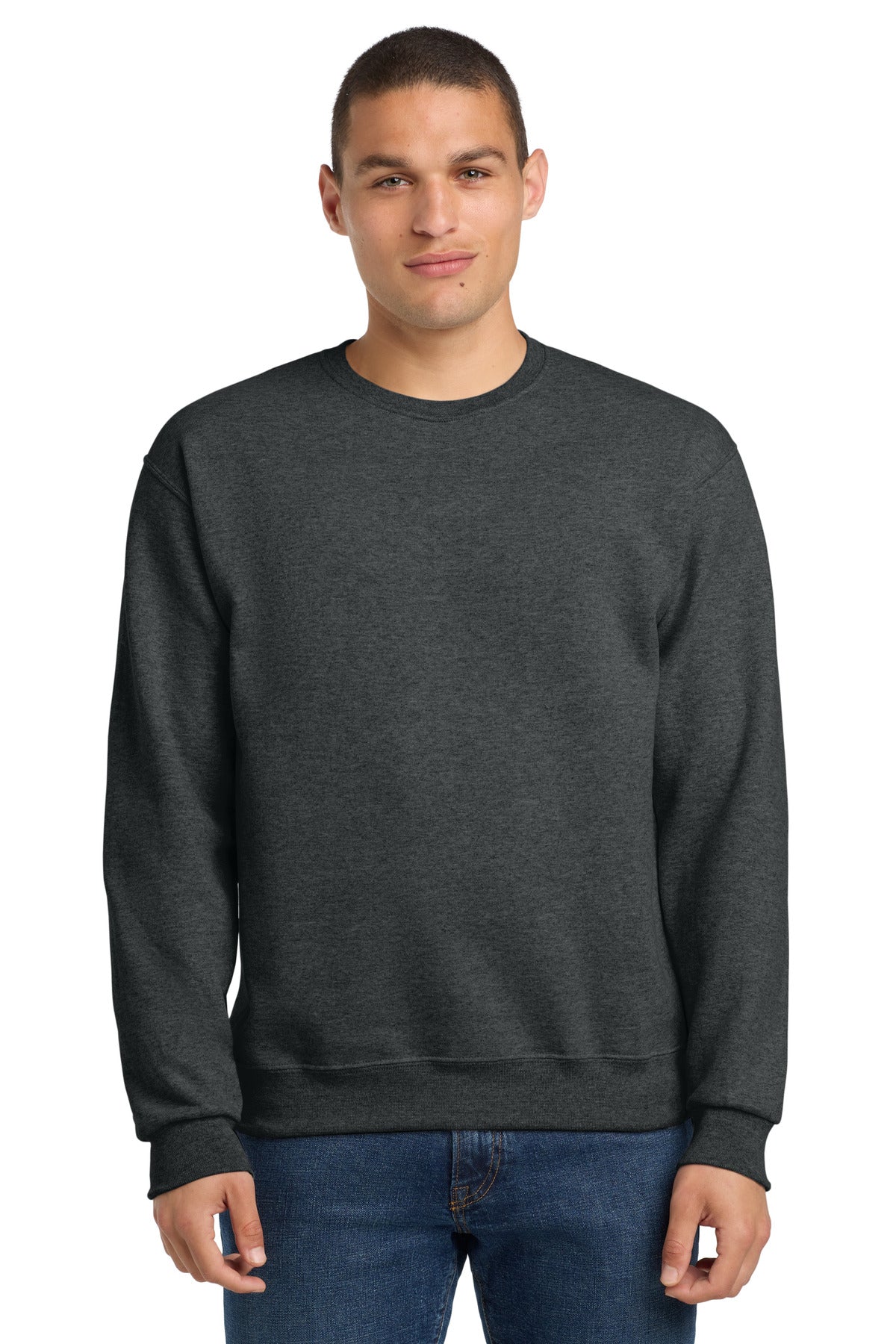 Custom Embroidery or DTF Print - Jerzees ® - NuBlend ® Crewneck Sweatshirt. 562M