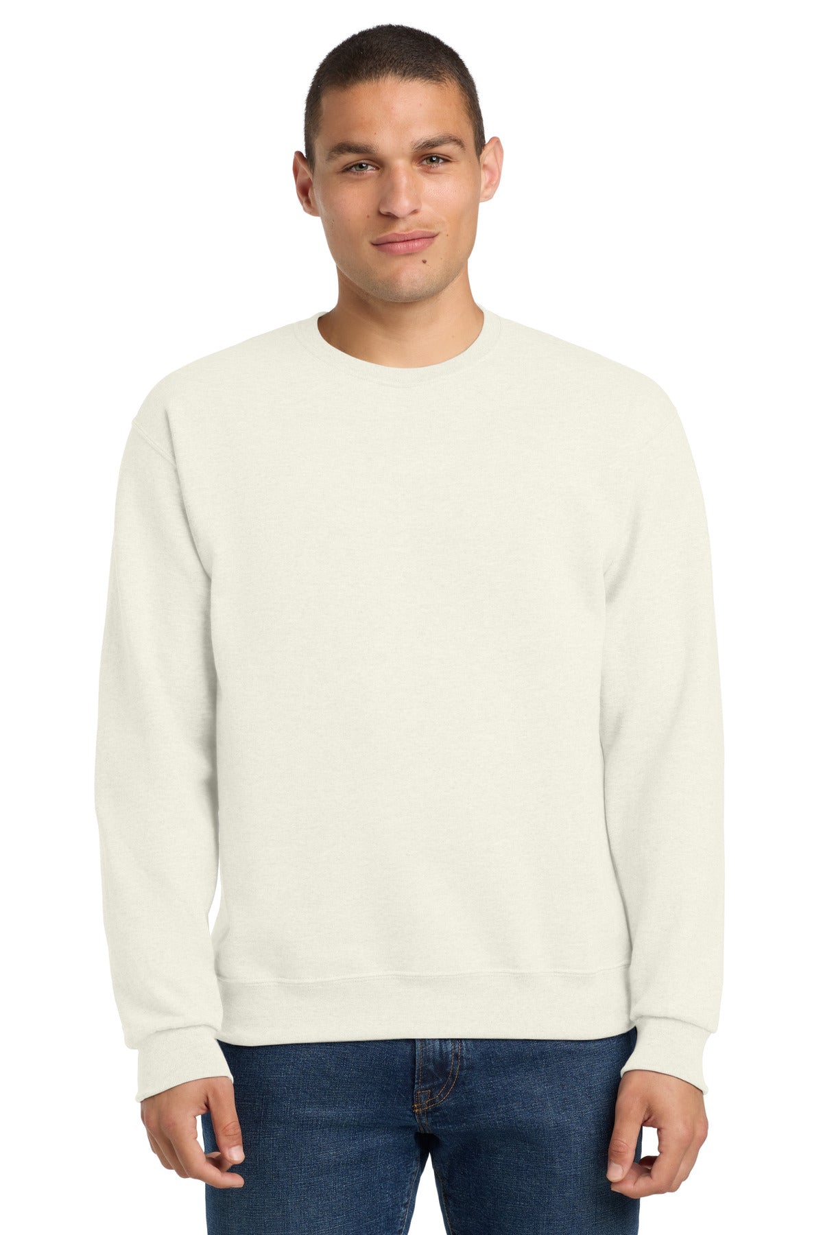 Custom Embroidery or DTF Print - Jerzees ® - NuBlend ® Crewneck Sweatshirt. 562M