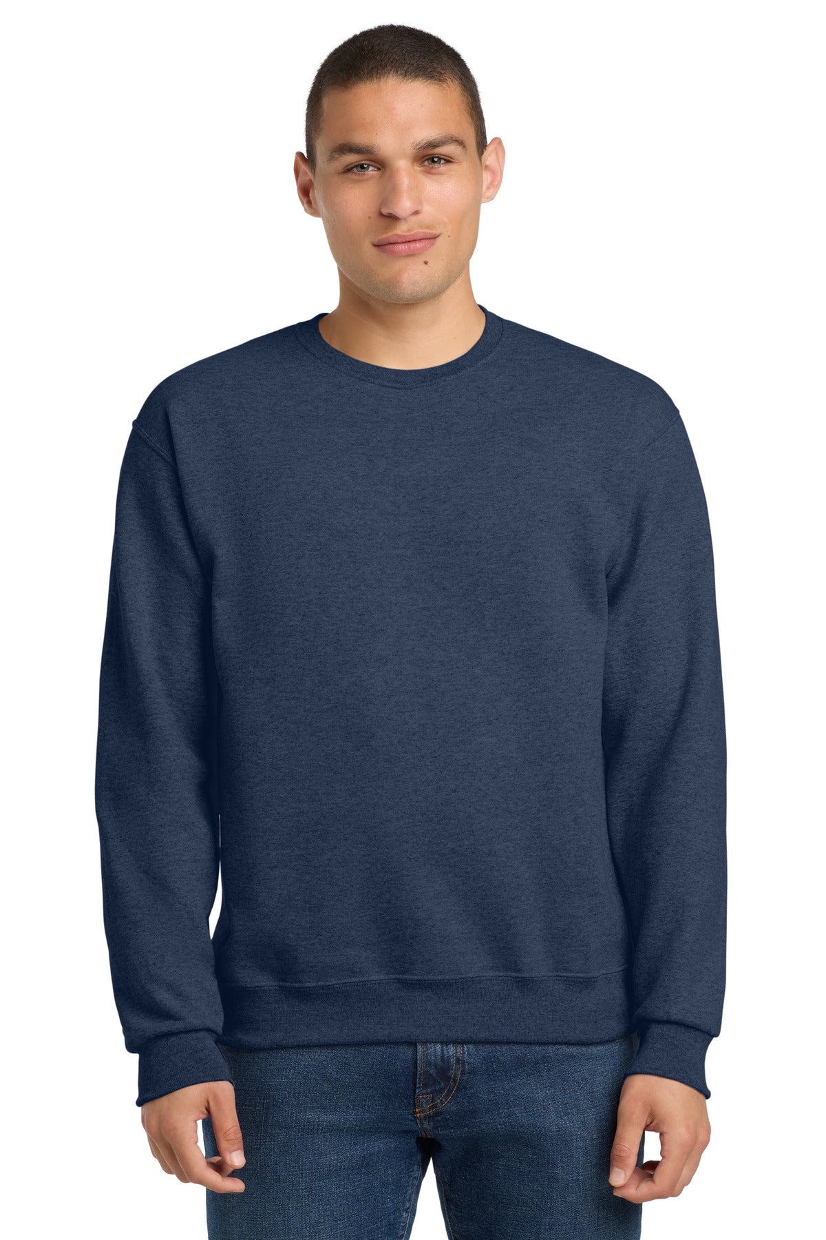 Custom Embroidery or DTF Print - Jerzees ® - NuBlend ® Crewneck Sweatshirt. 562M