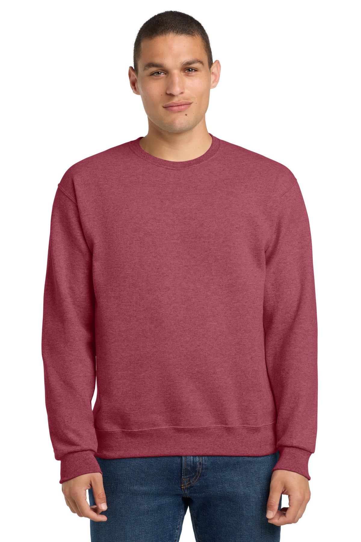 Custom Embroidery or DTF Print - Jerzees ® - NuBlend ® Crewneck Sweatshirt. 562M