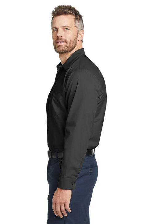 Performance Elevator - Embroidered Red Kap Long Sleeve Industrial Work Shirt - SP14