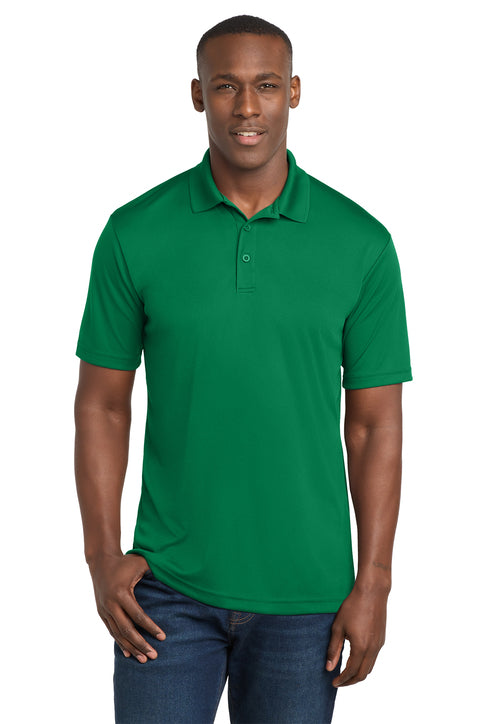 Custom Embroidered Men's Performance Polo Shirt - Sport-Tek PosiCharge Competitor Polo - Includes 4in x 4in Embroidery - Moisture Wicking