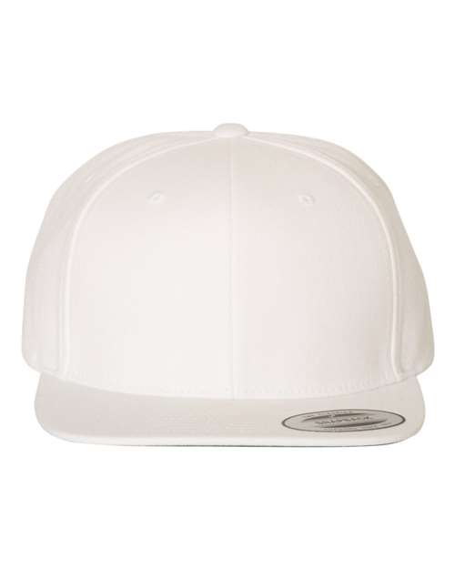 Custom Embroidered - YP Classics - Premium Flat Bill Snapback Cap - 6089M