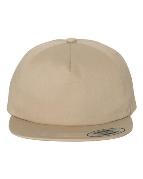 Custom Embroidered - YP Classics - Lightly-Structured Five-Panel Snapback Cap - 6502