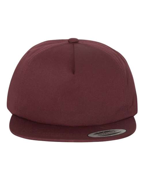 Custom Embroidered - YP Classics - Lightly-Structured Five-Panel Snapback Cap - 6502