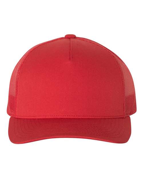 Custom Embroidered - YP Classics - Five-Panel Retro Trucker Cap - 6506