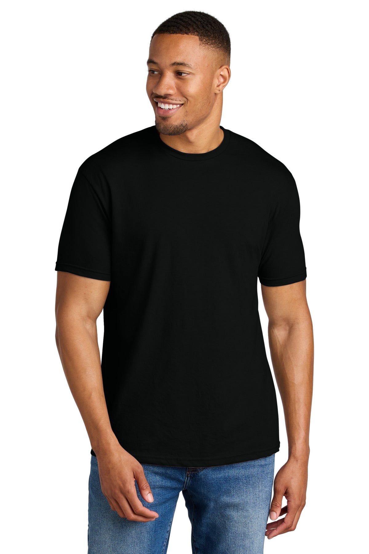 Custom Embroidered or DTF Printed - Gildan ® Softstyle ® CVC Tee 64000CVC