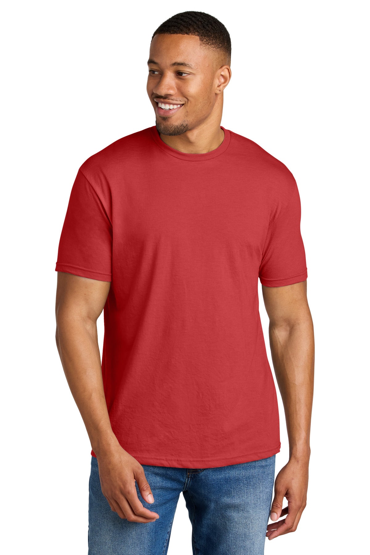 Custom Embroidered or DTF Printed - Gildan ® Softstyle ® CVC Tee 64000CVC