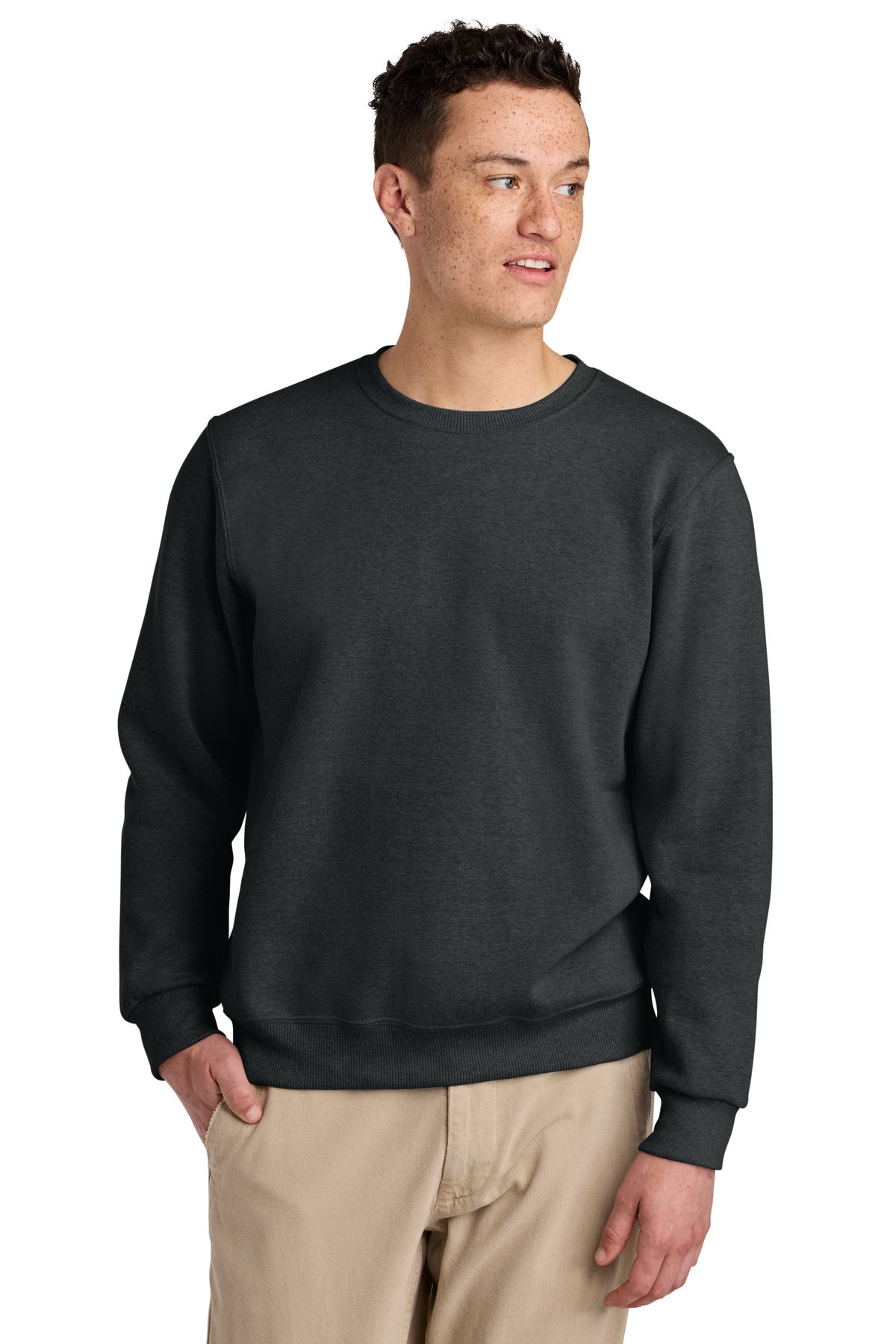 Custom Embroidery or DTF Print - Jerzees Eco ™ Premium Blend Crewneck Sweatshirt 701M