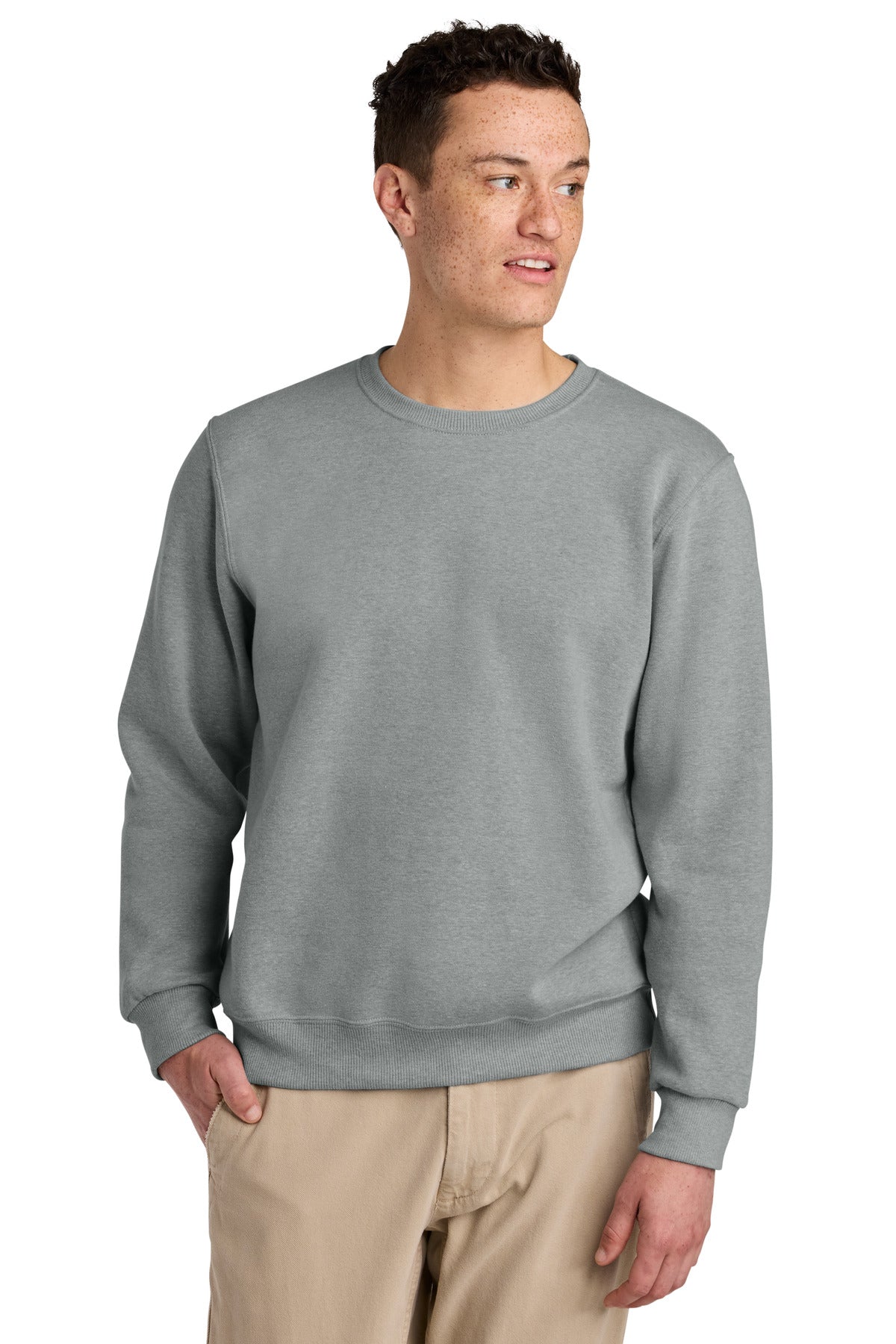 Custom Embroidery or DTF Print - Jerzees Eco ™ Premium Blend Crewneck Sweatshirt 701M