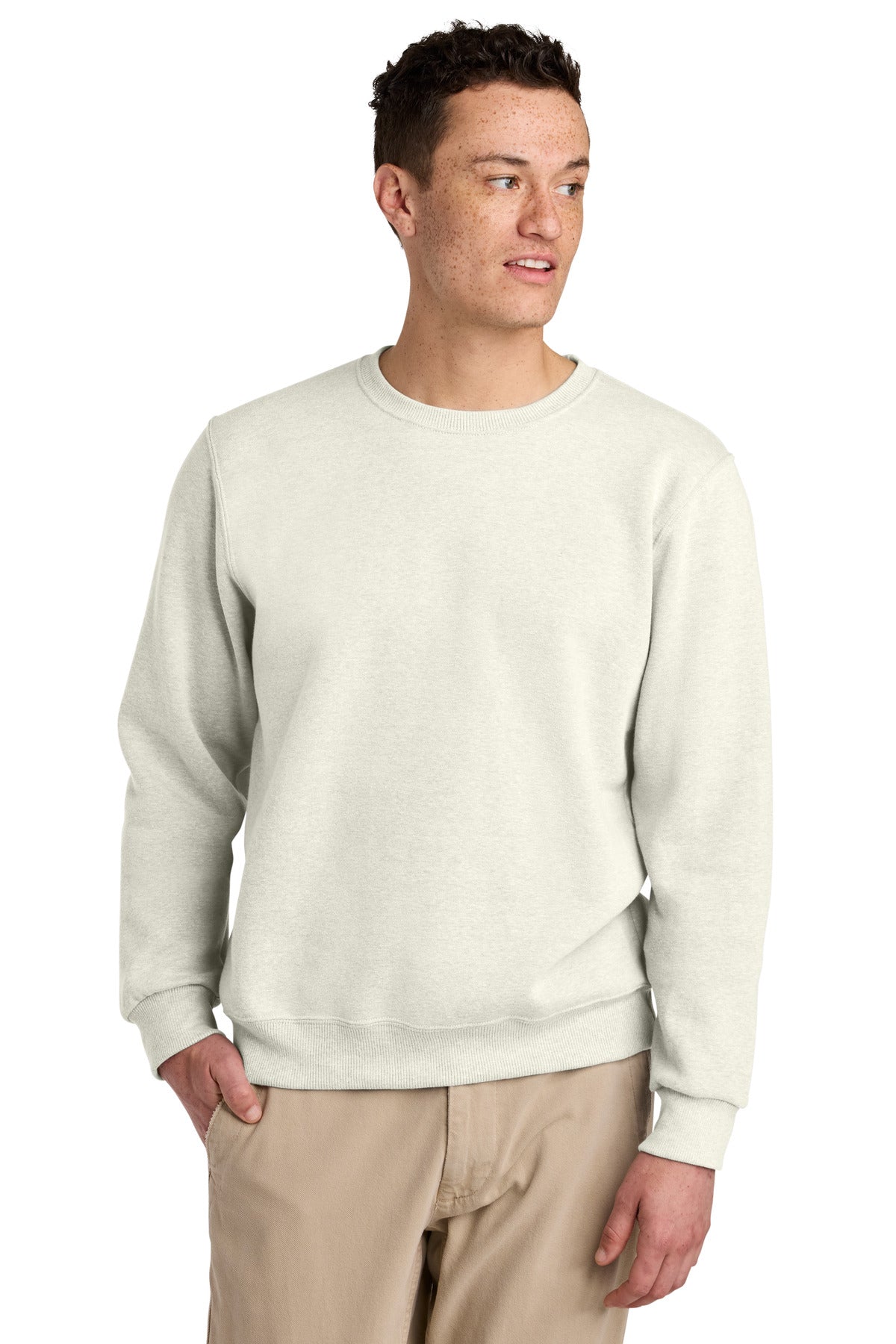 Custom Embroidery or DTF Print - Jerzees Eco ™ Premium Blend Crewneck Sweatshirt 701M