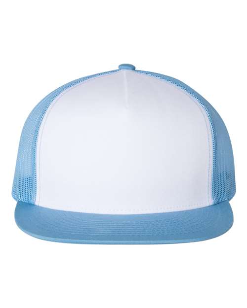Custom Embroidered - YP Classics - Classic Five-Panel Trucker Cap - 6006