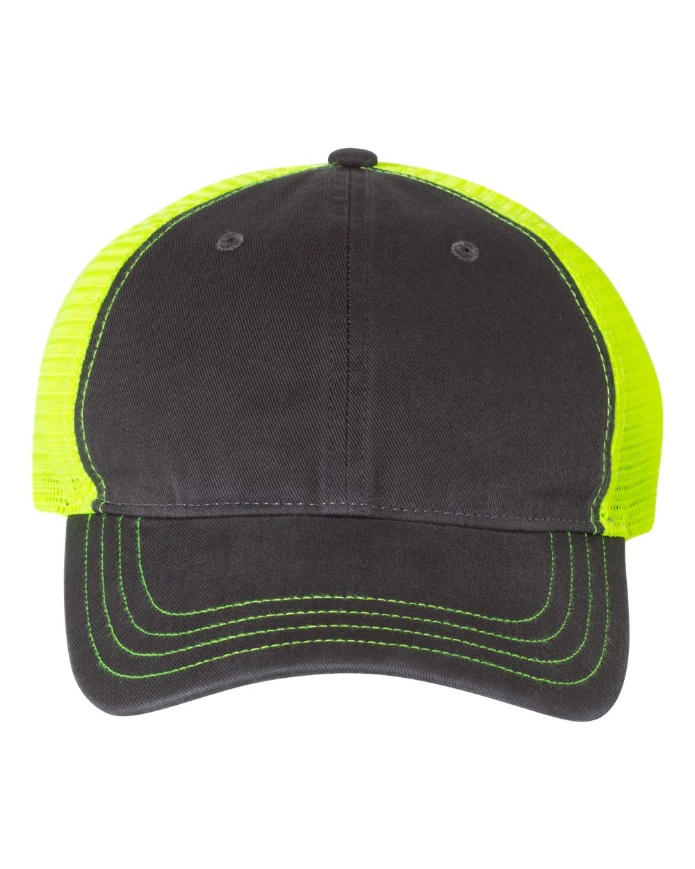 Custom Embroidery - Richardson - Garment-Washed Trucker Cap - 111