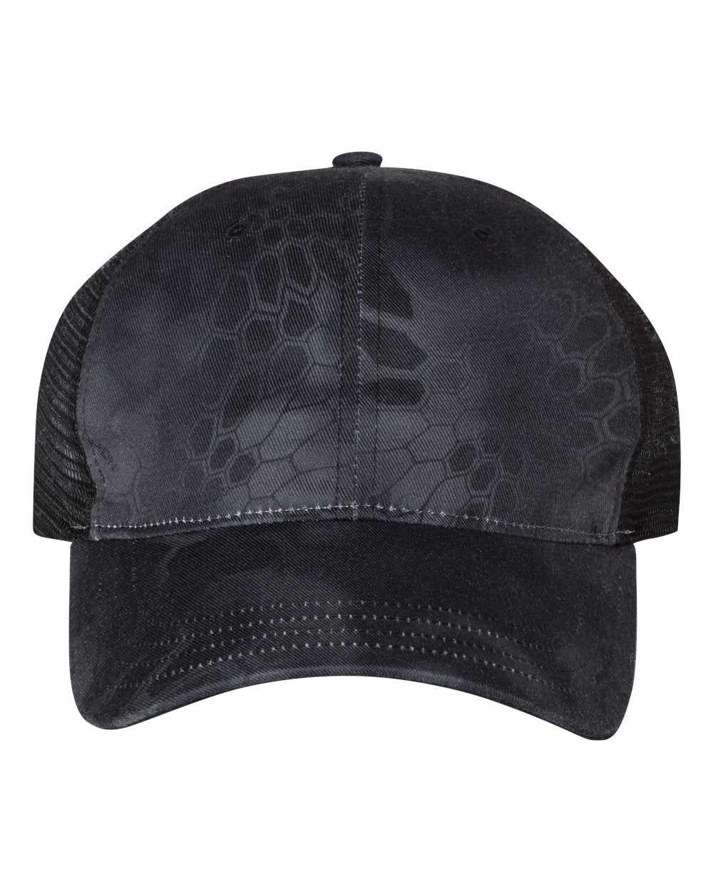 Custom Embroidery - Richardson - Garment Washed Printed Trucker Cap - 111P