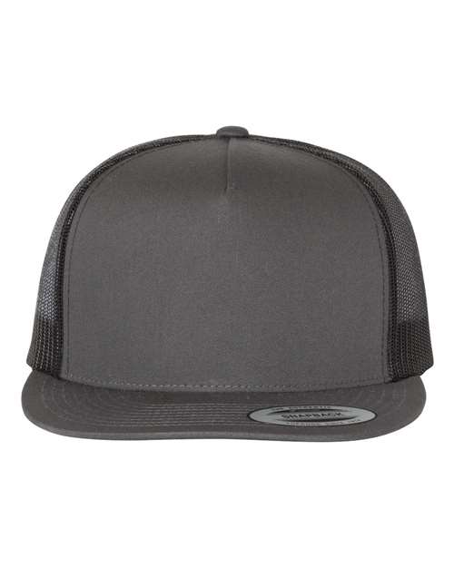 Custom Embroidered - YP Classics - Classic Five-Panel Trucker Cap - 6006