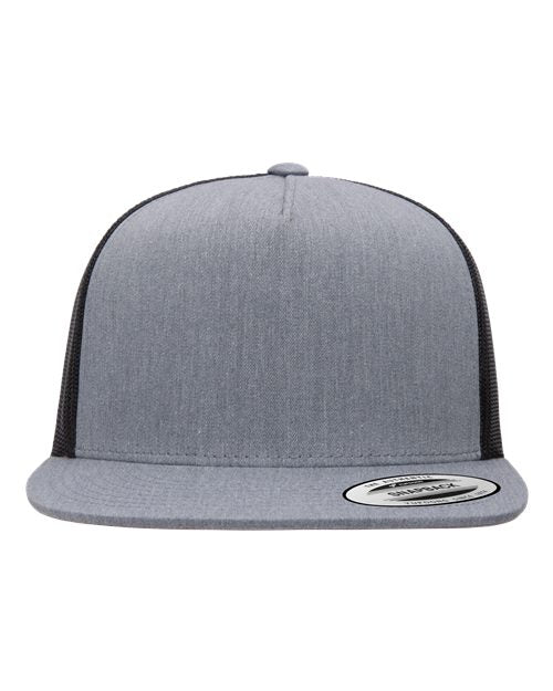 Custom Embroidered - YP Classics - Classic Five-Panel Trucker Cap - 6006