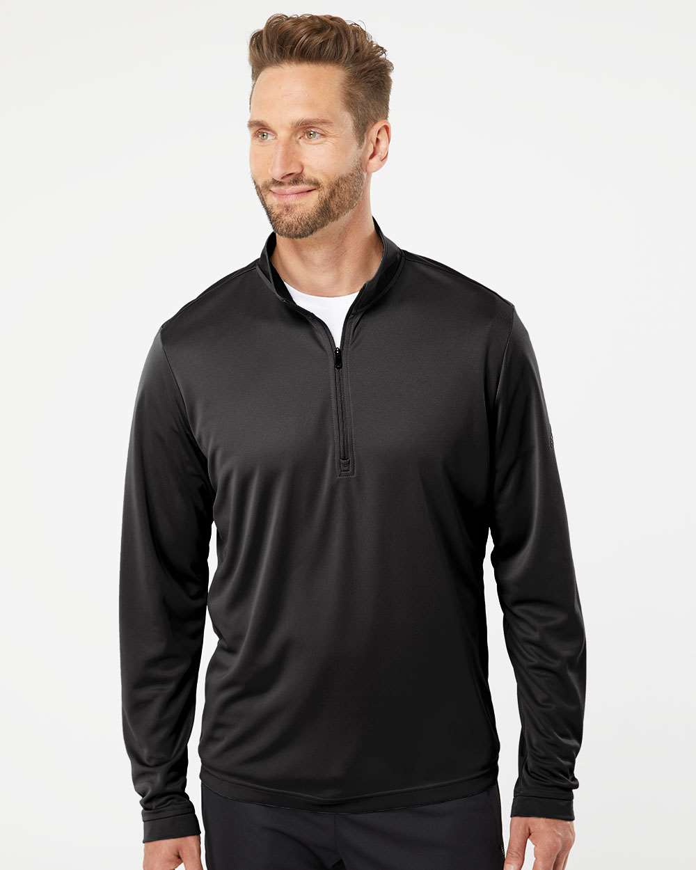 Custom Embroidery - Adidas - Lightweight Quarter-Zip Pullover - A401