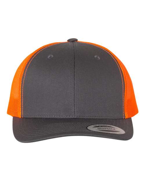 Custom Embroidered - YP Classics - Retro Trucker Cap - 6606
