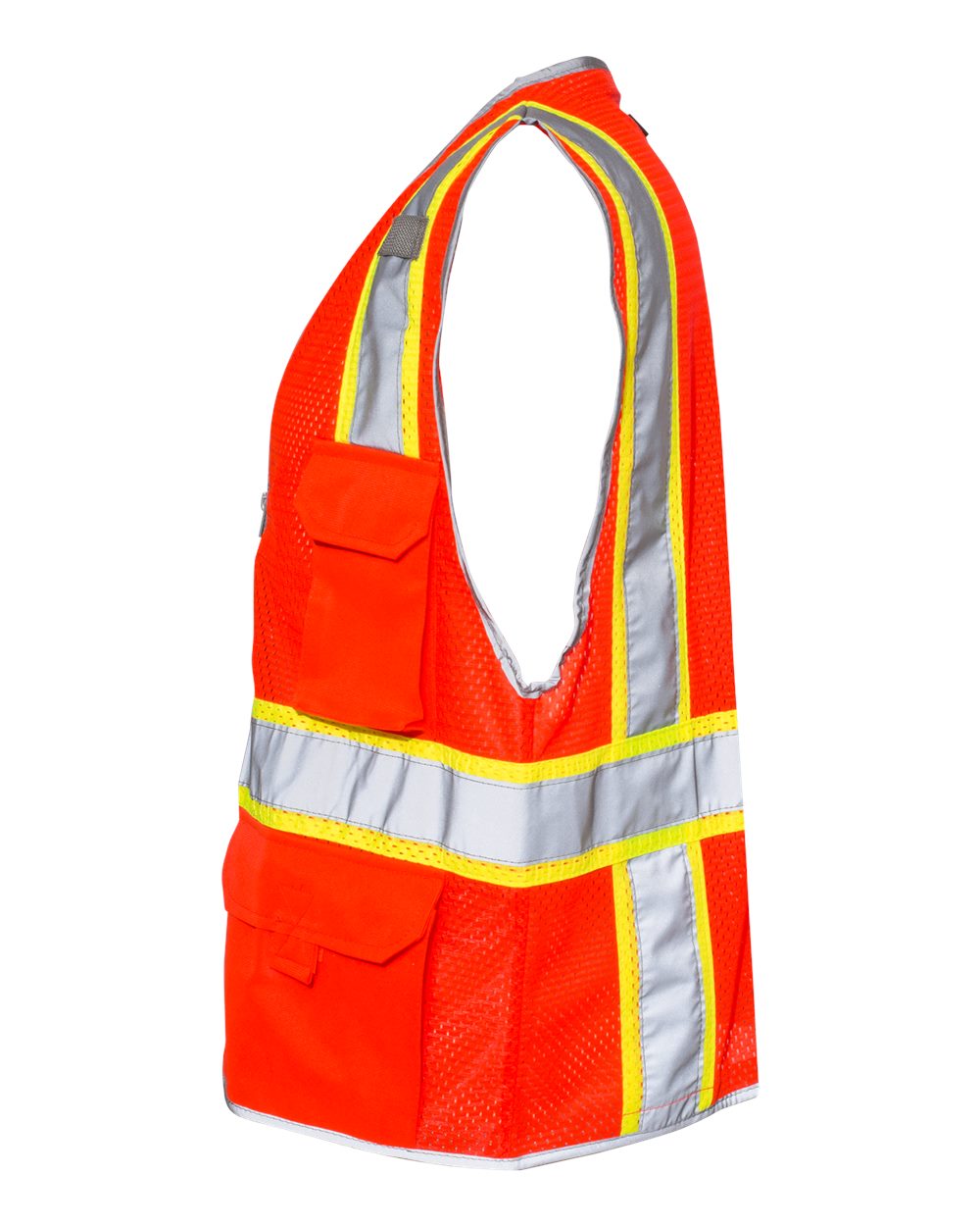 Custom Embroidery - Kishigo - Premium Brilliant Series® Heavy-Duty Class 2 Vest - 1510-1511