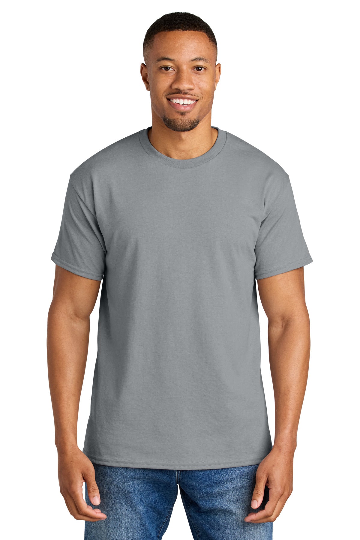 Custom Embroidered or DTF Printed - Gildan ® DryBlend ® 50 Cotton/50 Poly T-Shirt. 8000