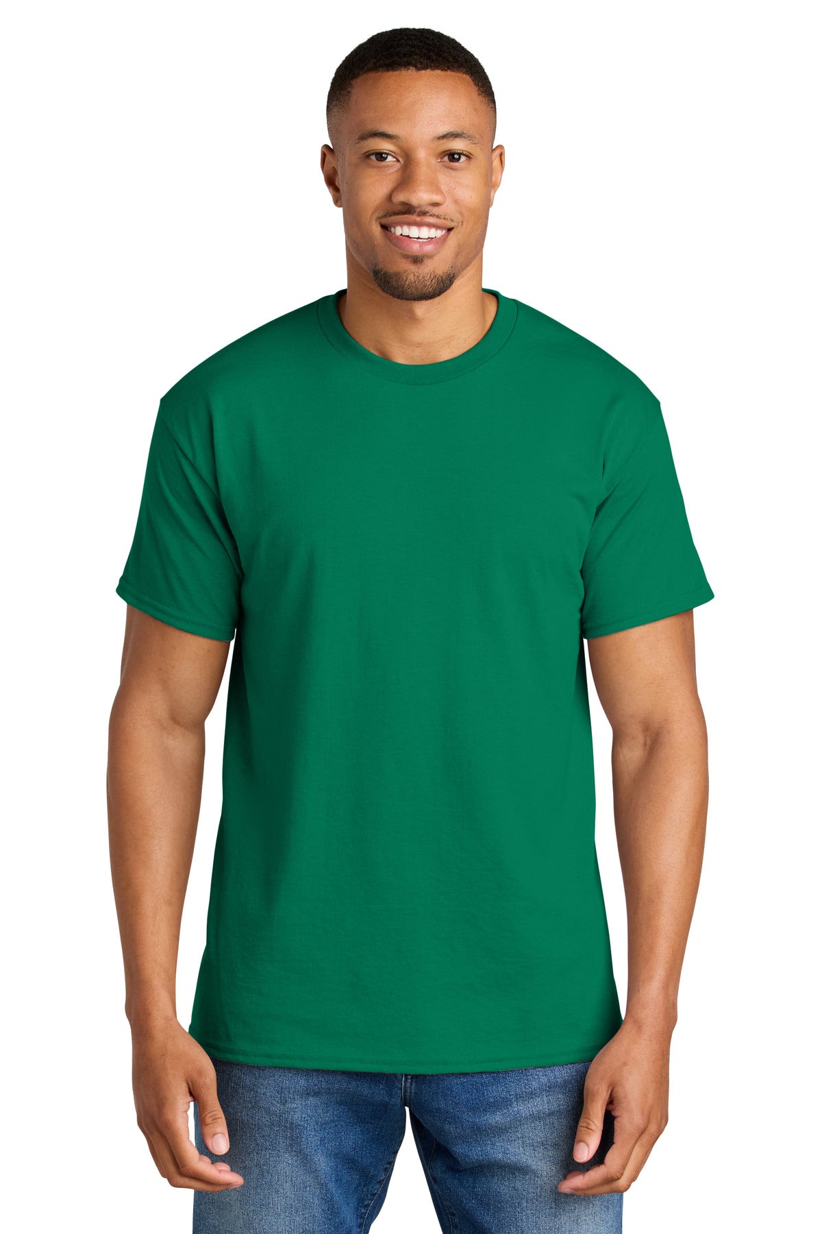 Custom Embroidered or DTF Printed - Gildan ® DryBlend ® 50 Cotton/50 Poly T-Shirt. 8000