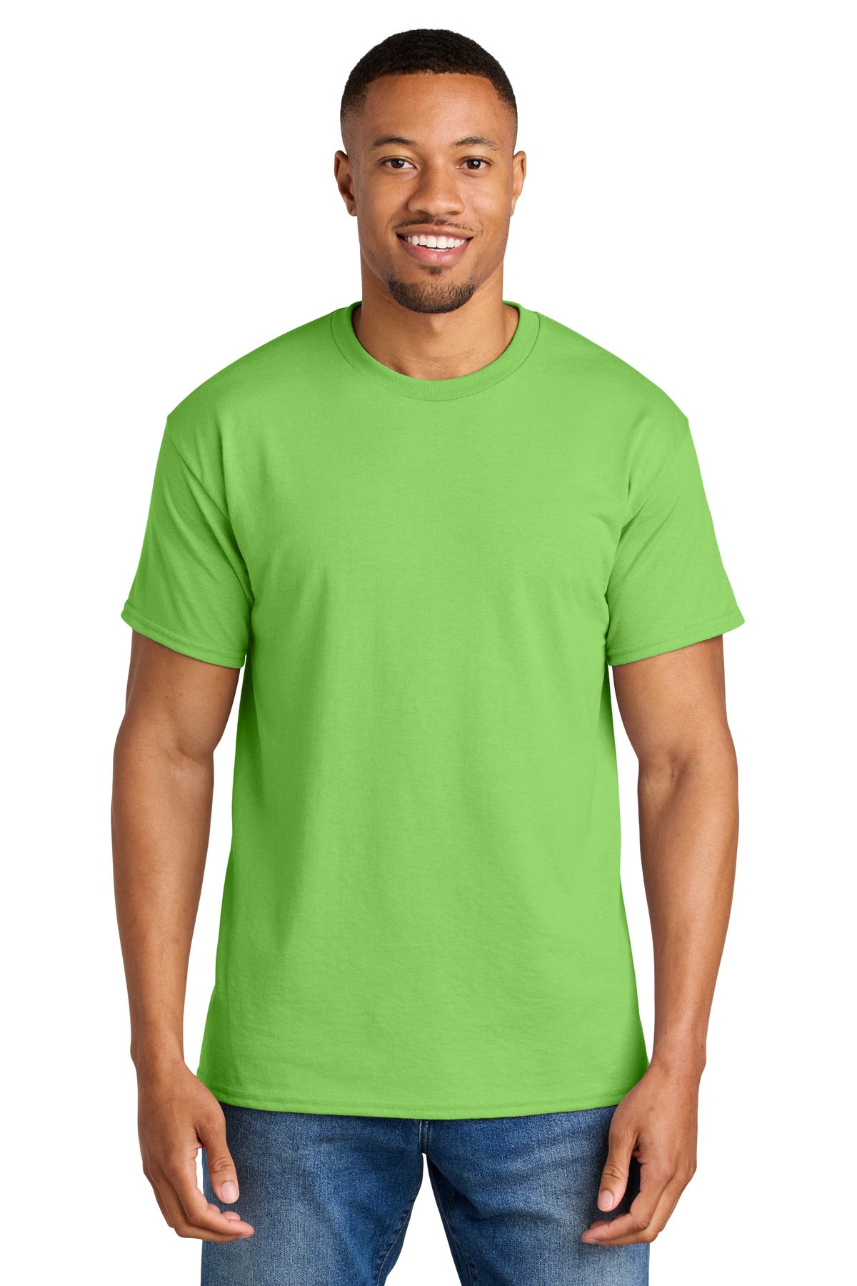 Custom Embroidered or DTF Printed - Gildan ® DryBlend ® 50 Cotton/50 Poly T-Shirt. 8000