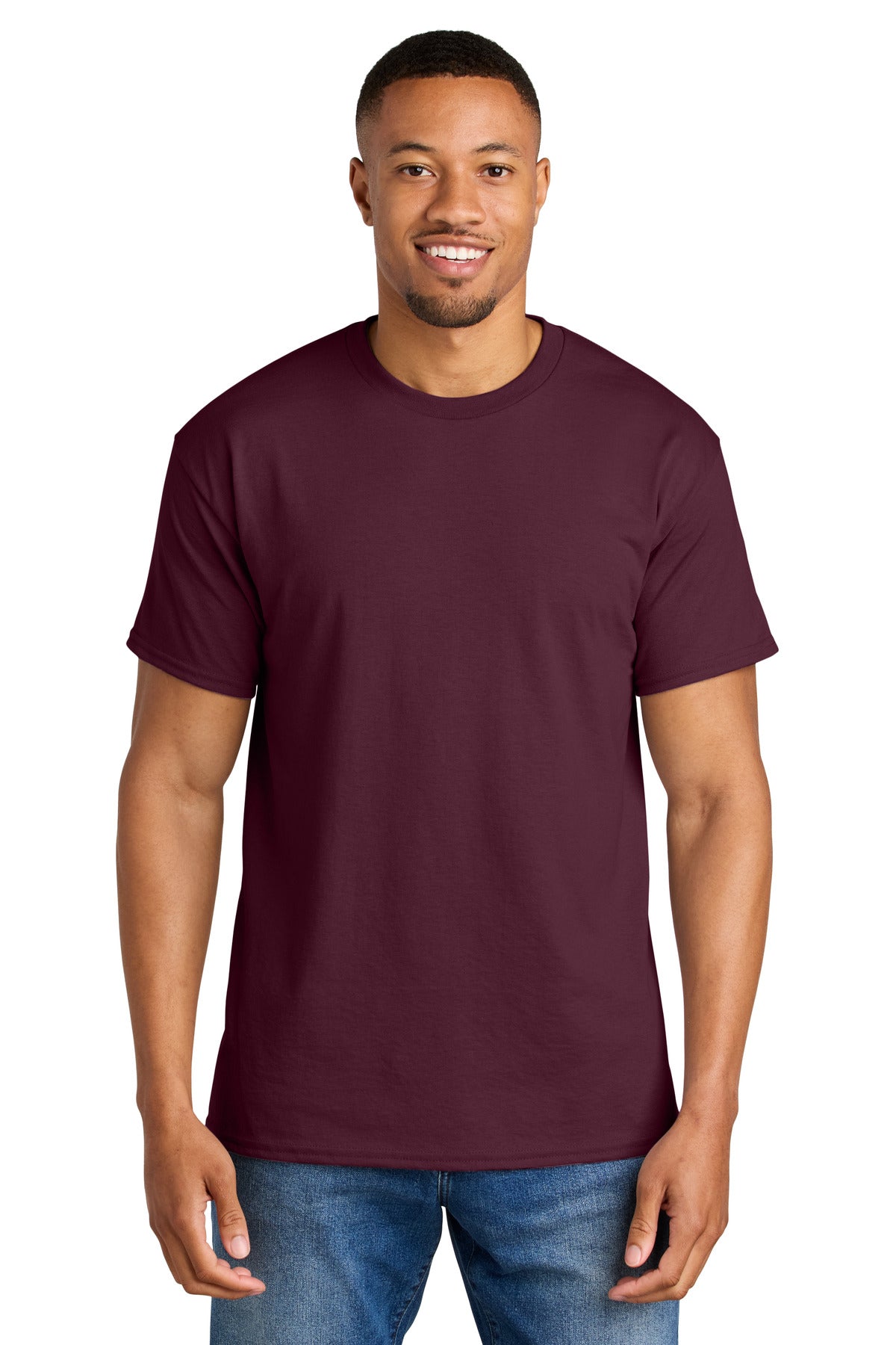 Custom Embroidered or DTF Printed - Gildan ® DryBlend ® 50 Cotton/50 Poly T-Shirt. 8000