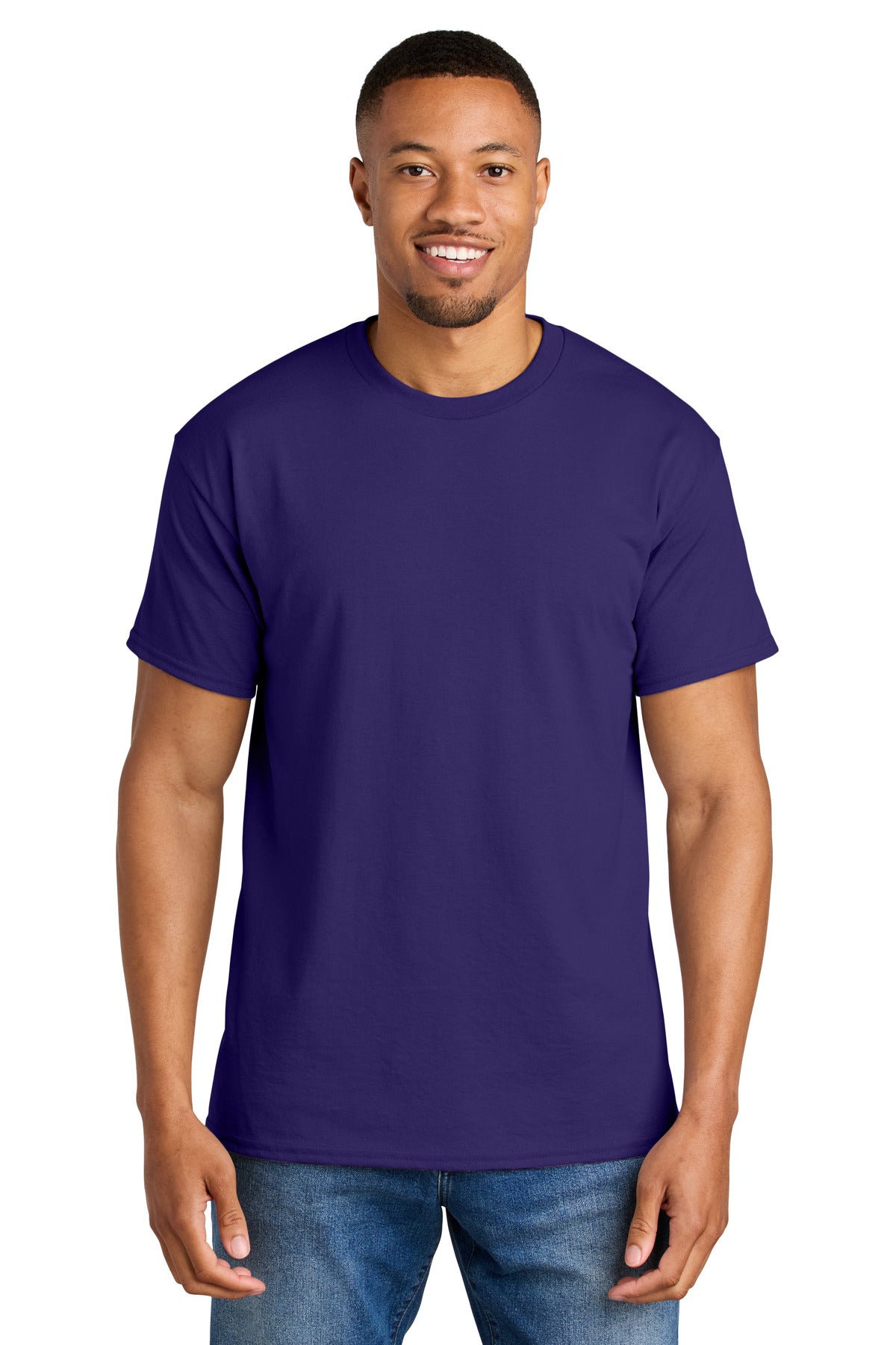Custom Embroidered or DTF Printed - Gildan ® DryBlend ® 50 Cotton/50 Poly T-Shirt. 8000