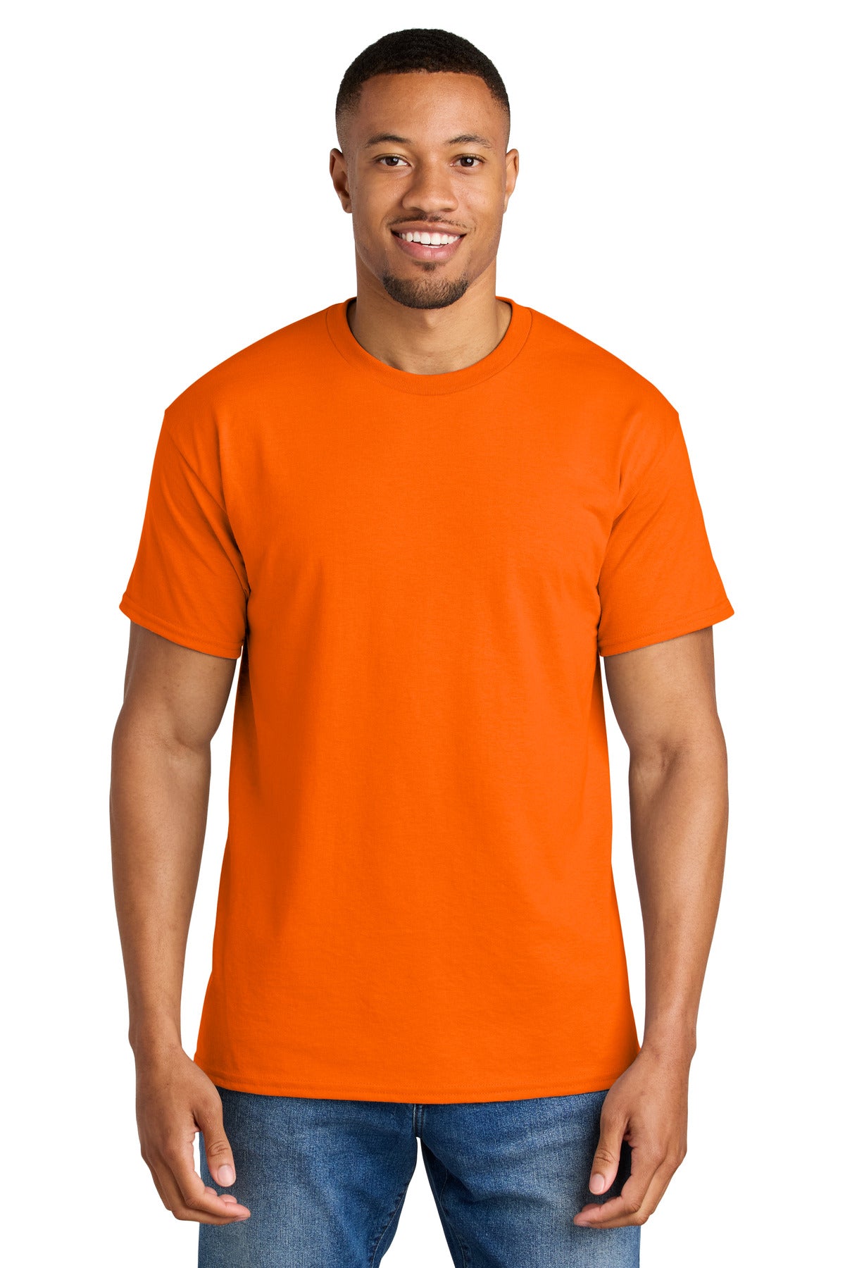 Custom Embroidered or DTF Printed - Gildan ® DryBlend ® 50 Cotton/50 Poly T-Shirt. 8000