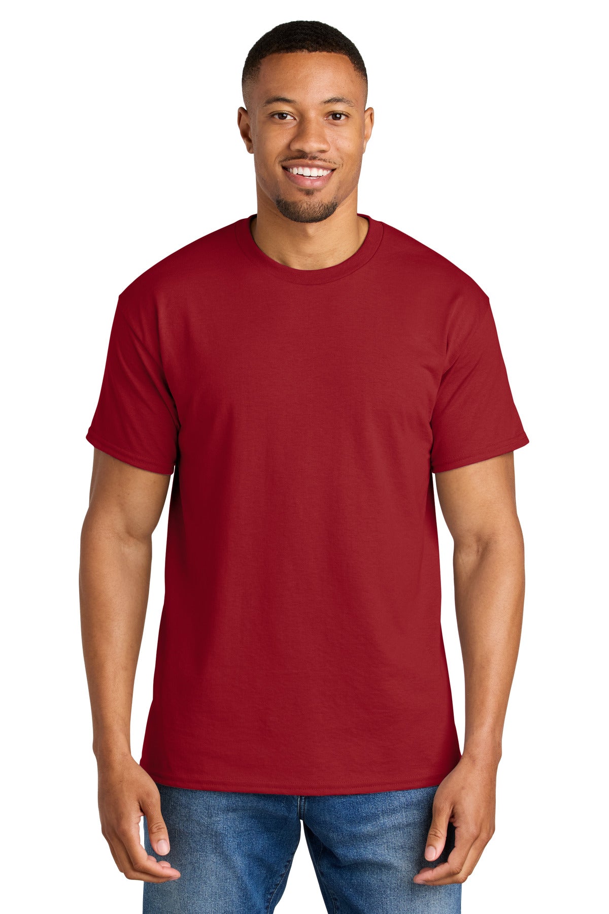 Custom Embroidered or DTF Printed - Gildan ® DryBlend ® 50 Cotton/50 Poly T-Shirt. 8000