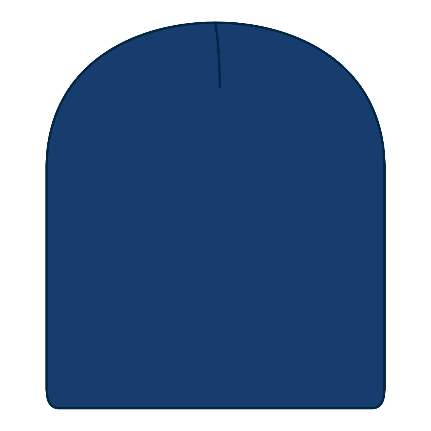 Custom Embroidered or DTF Printed - OTTO CAP® 8 1/2" Classic Knit Beanie