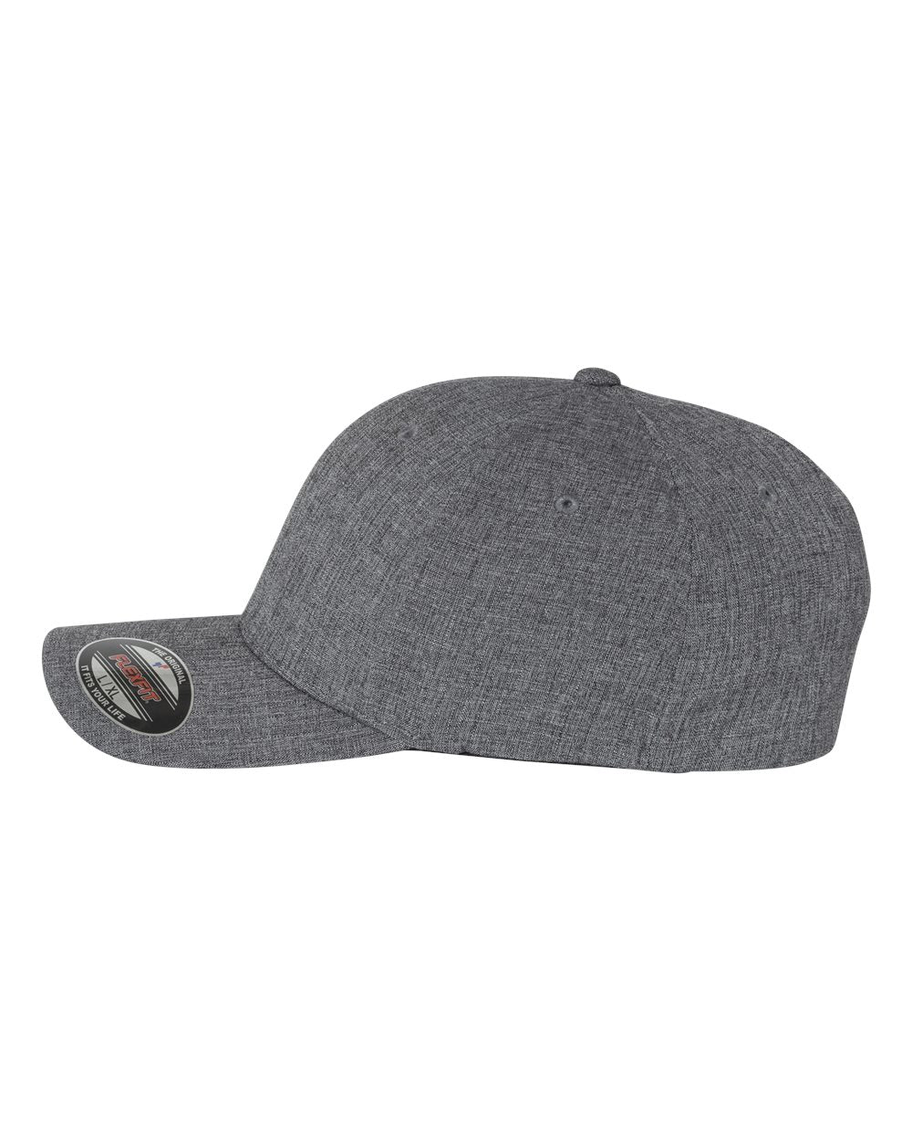 Custom Embroidery - Flexfit - Heatherlight™ Mélange Cap - 6350