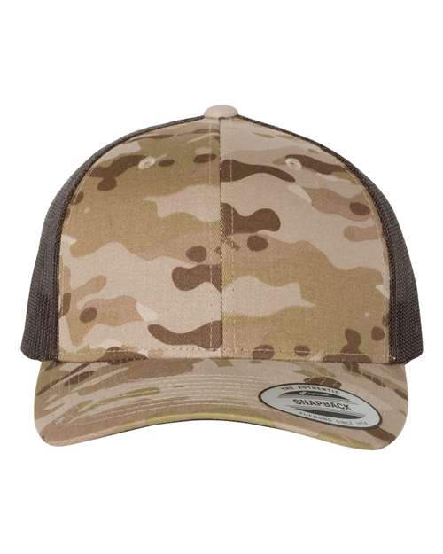 Custom Embroidered - YP Classics - Retro Trucker Cap - 6606