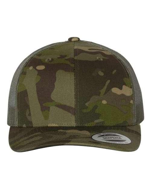 Custom Embroidered - YP Classics - Retro Trucker Cap - 6606