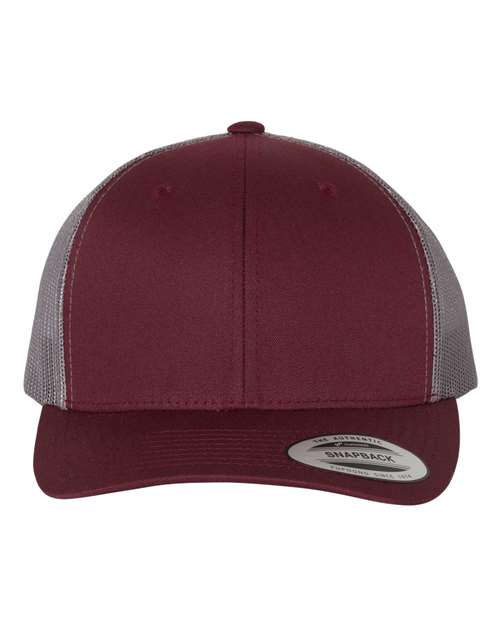 Custom Embroidered - YP Classics - Retro Trucker Cap - 6606