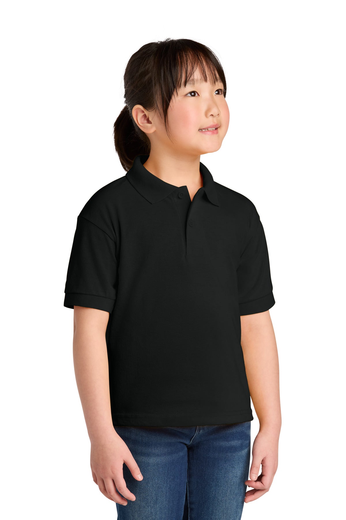 Custom Embroidered or DTF Printed - Gildan ® Youth DryBlend ® 6-Ounce Jersey Knit Sport Shirt. 8800B