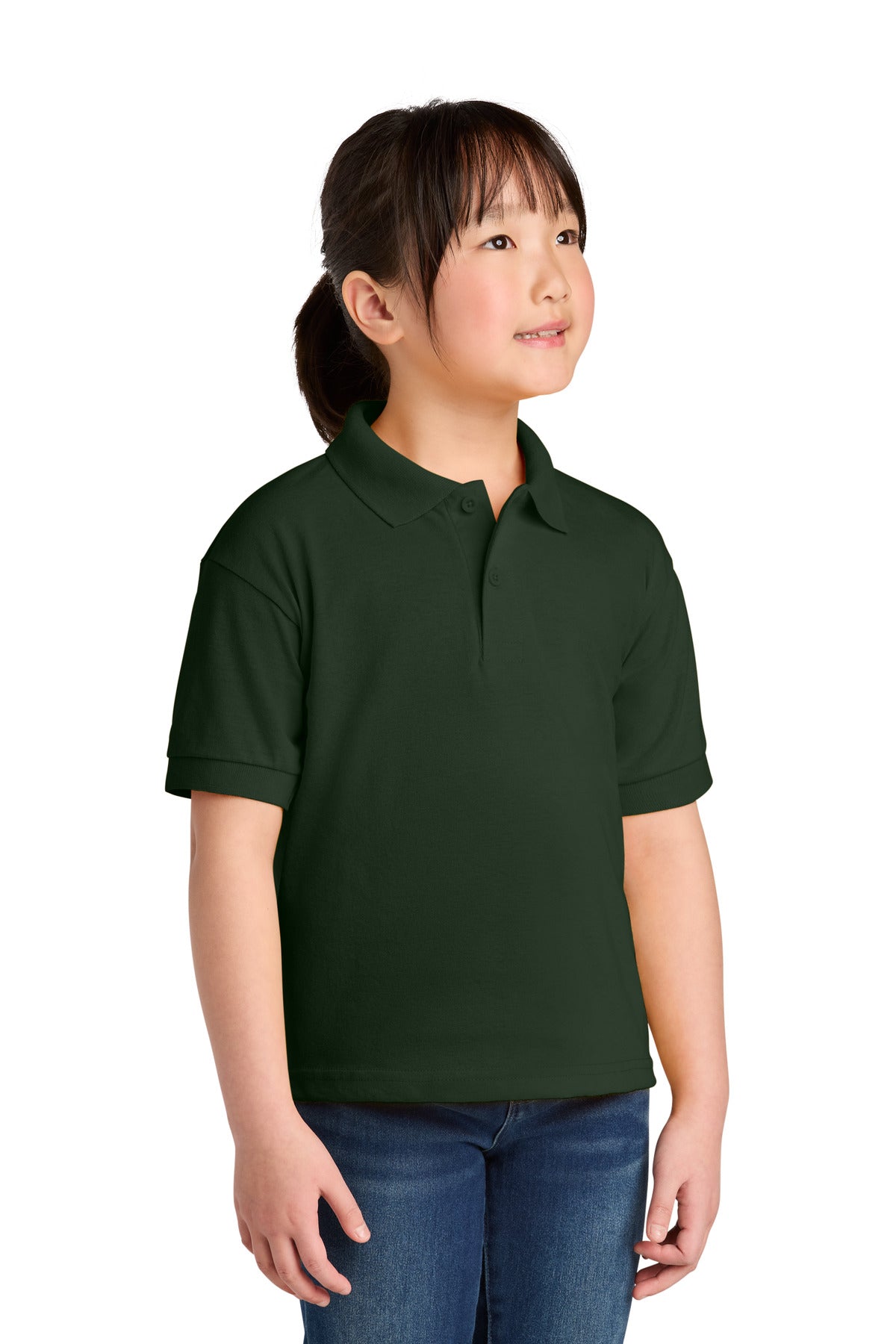 Custom Embroidered or DTF Printed - Gildan ® Youth DryBlend ® 6-Ounce Jersey Knit Sport Shirt. 8800B