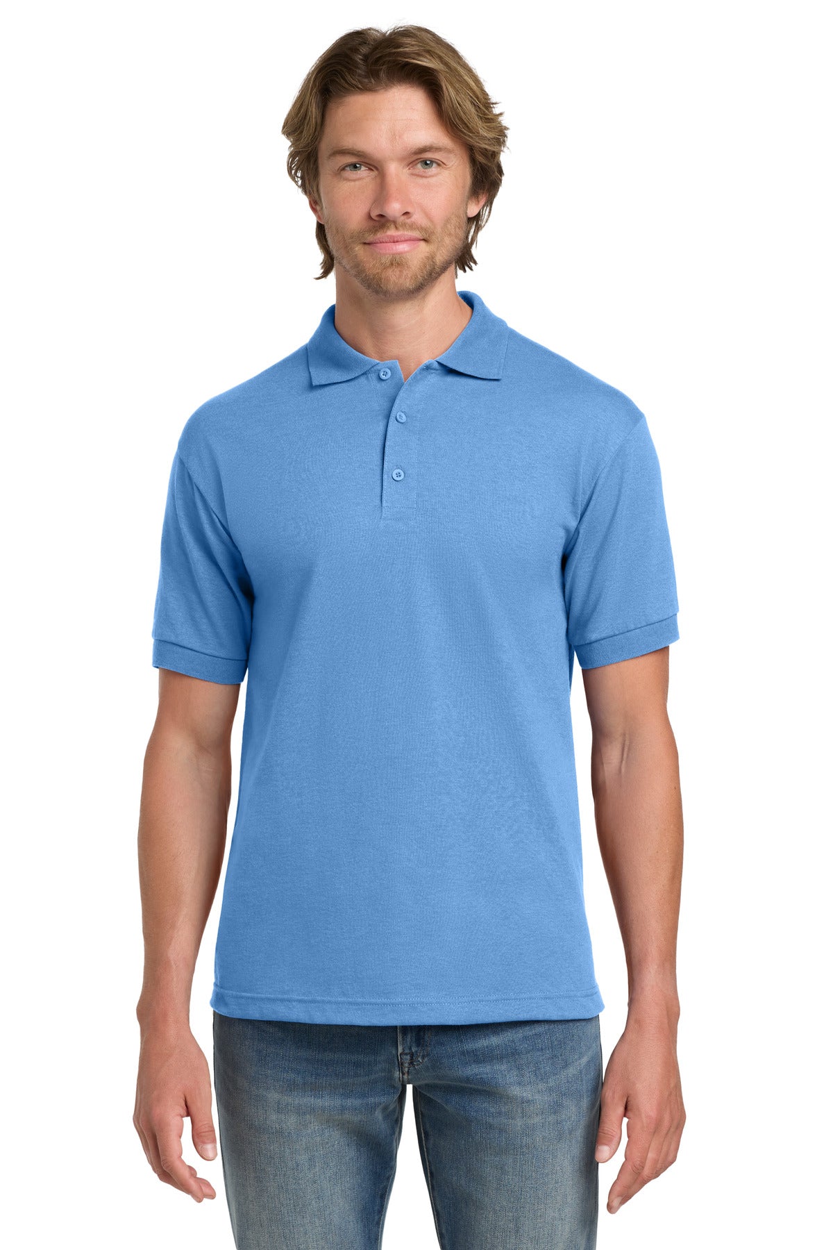 Custom Embroidered or DTF Printed - Gildan ® - DryBlend ® 6-Ounce Jersey Knit Sport Shirt. 8800