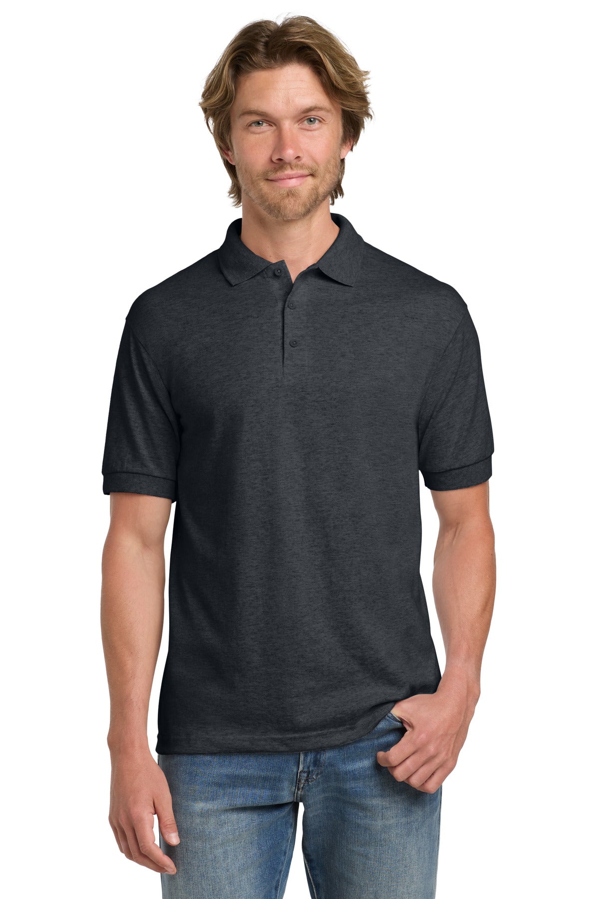 Custom Embroidered or DTF Printed - Gildan ® - DryBlend ® 6-Ounce Jersey Knit Sport Shirt. 8800