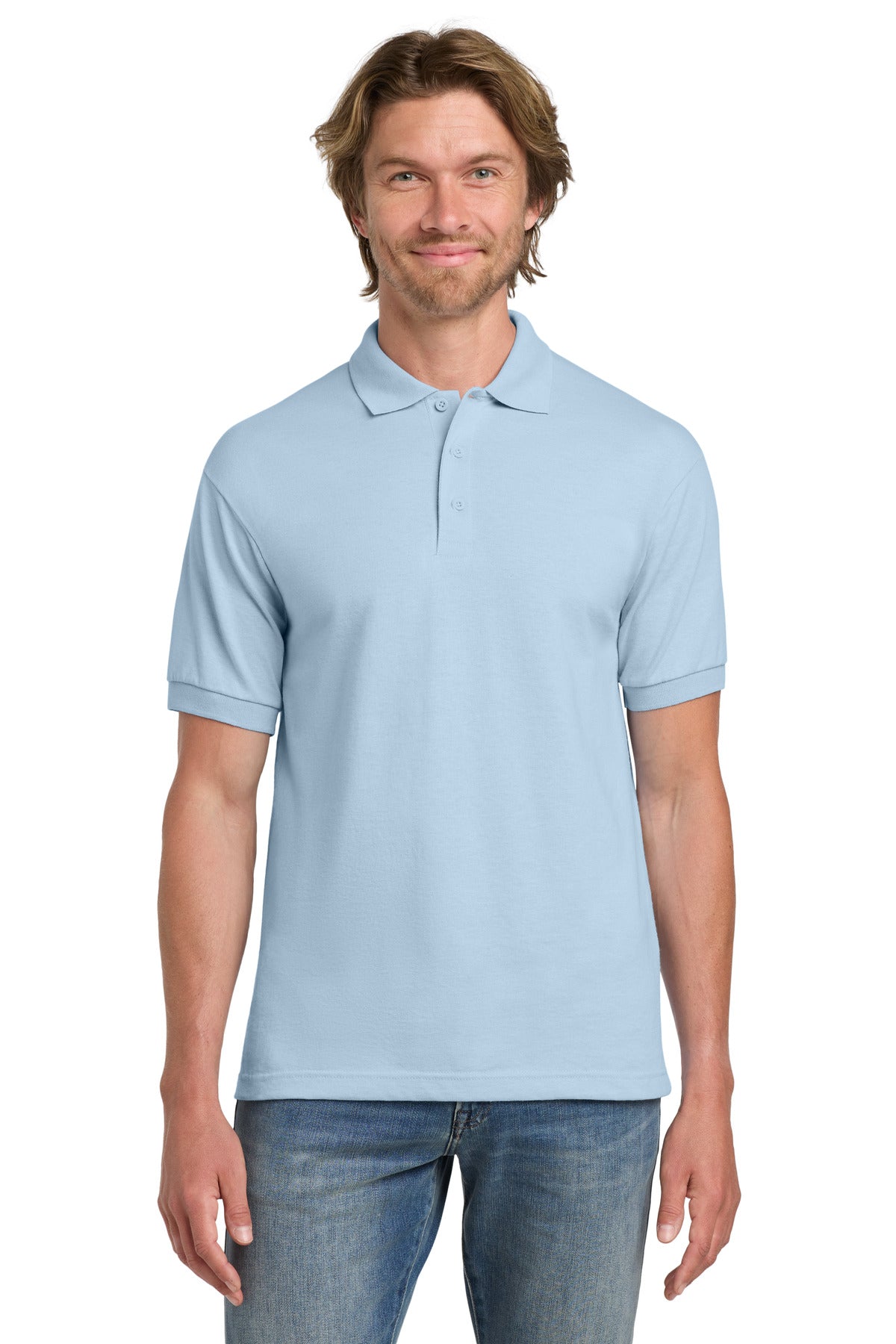 Custom Embroidered or DTF Printed - Gildan ® - DryBlend ® 6-Ounce Jersey Knit Sport Shirt. 8800