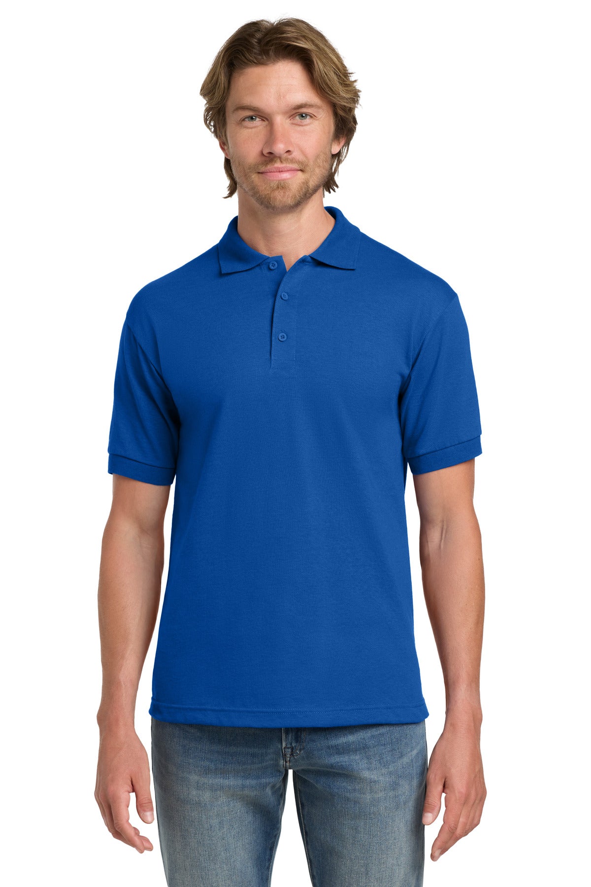 Custom Embroidered or DTF Printed - Gildan ® - DryBlend ® 6-Ounce Jersey Knit Sport Shirt. 8800