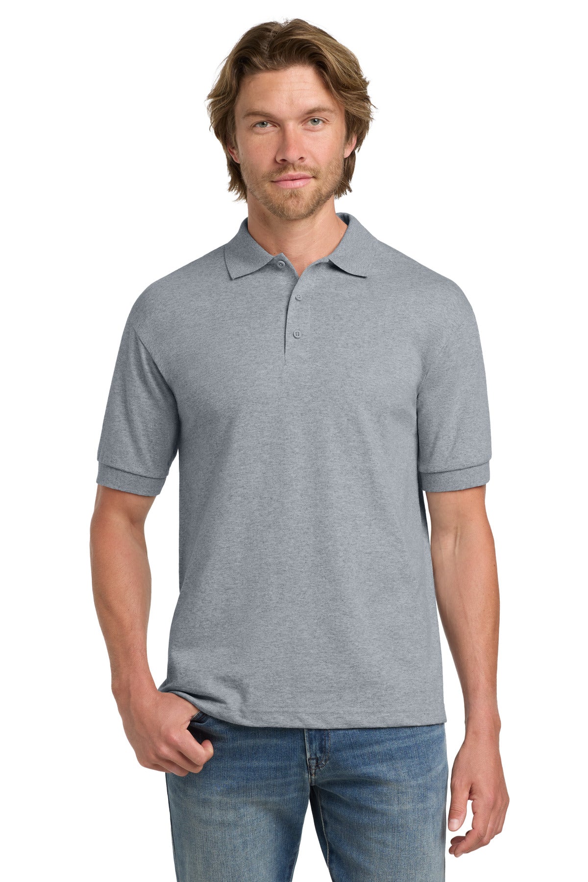 Custom Embroidered or DTF Printed - Gildan ® - DryBlend ® 6-Ounce Jersey Knit Sport Shirt. 8800